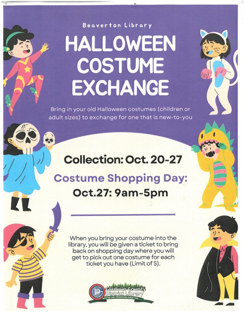 Halloween Costume Exchange Beaverton Activity Center
